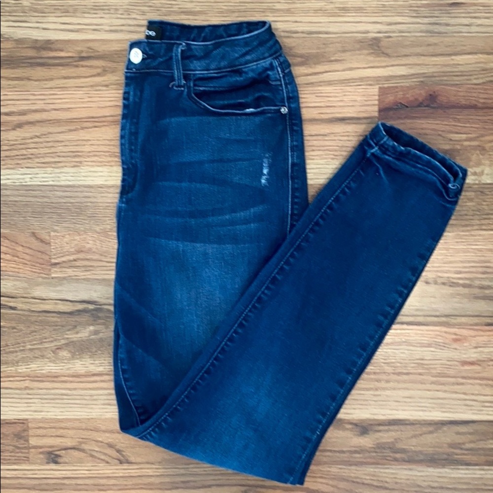 Bebe high-rise skinny jeans